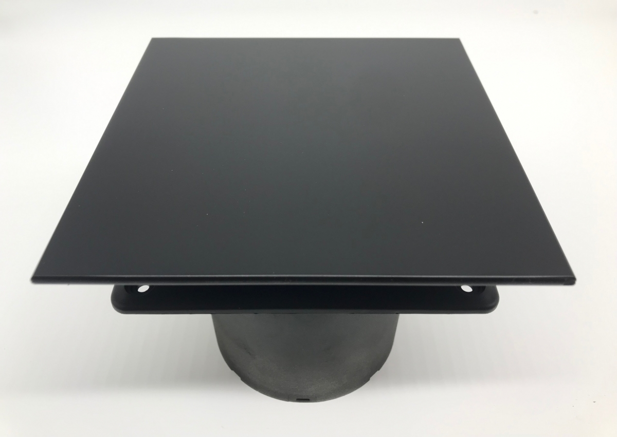 Накладной вентилятор Cata E 100 GT Bk Matte Черный матовый (таймер) + обратный клапан