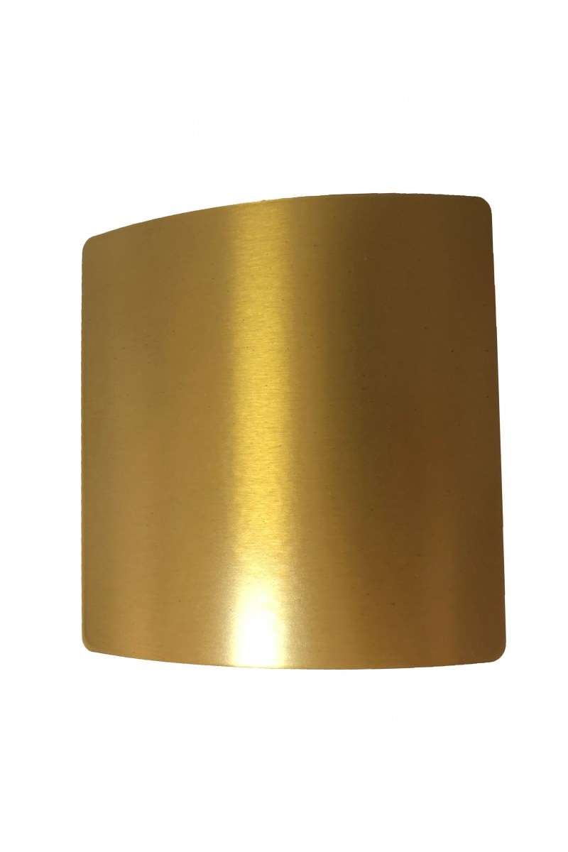 Решетка на магнитах РД-140 Латунь с декоративной панелью 140х140 мм