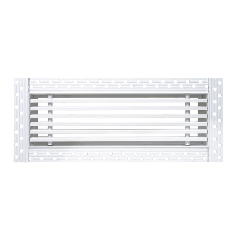 Дизайнерская съемная решетка для скрытого монтажа Brofer FUTURE-15 200x100 белая