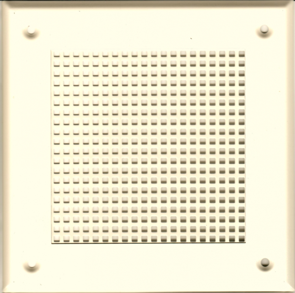 Решётка 210 210 слоновая кость, мелкая клетка