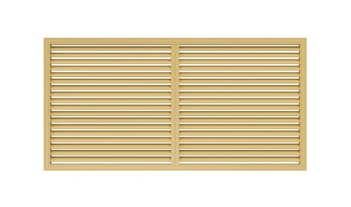 Решетка радиаторная ERA 1200х600мм бежевая П1260Р беж (5 штук)