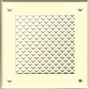 Решётка 210х210 шагрень 1013, мелкий цветок